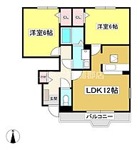 フレッシュリー都川A 102 ｜ 愛知県蒲郡市竹谷町元町（賃貸アパート2LDK・1階・56.14㎡） その2