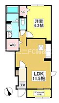 アヴニール 103 ｜ 愛知県蒲郡市豊岡町鍜治薬師（賃貸アパート1LDK・1階・43.61㎡） その2