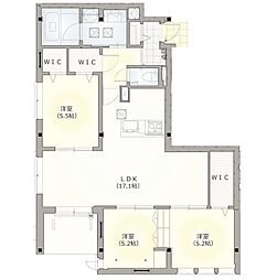 チェリーゼ 3LDKの間取図画像