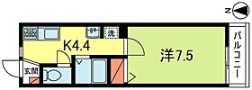 サンステップ  ｜ 東京都杉並区松ノ木３丁目（賃貸アパート1K・2階・25.61㎡） その2