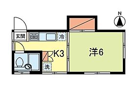 第二堀内荘 306 ｜ 東京都杉並区松ノ木２丁目（賃貸マンション1K・3階・21.00㎡） その2