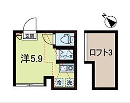 ホリノウチアパートメント 202 ｜ 東京都杉並区堀ノ内２丁目（賃貸アパート1R・2階・11.04㎡） その2