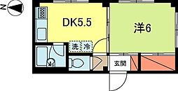 間取図画像 1DK