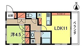 高円寺第三コーポ 101 ｜ 東京都杉並区高円寺南１丁目8-16（賃貸マンション1LDK・1階・40.26㎡） その2