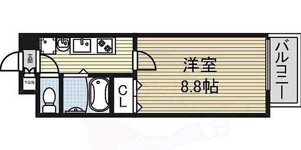 愛知県名古屋市千種区田代本通１丁目(賃貸マンション1K・2階・27.38㎡)の写真 その2