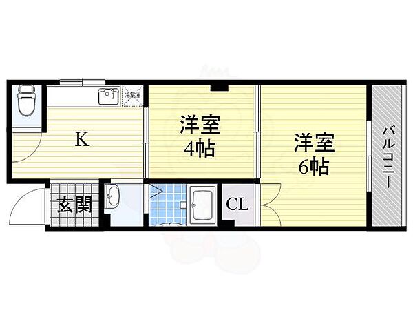 三沢第2マンションりわ ｜愛知県名古屋市中川区中島新町３丁目(賃貸マンション2K・3階・26.73㎡)の写真 その2