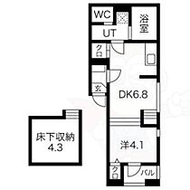 ハーモニーテラス伝馬  ｜ 愛知県名古屋市熱田区伝馬２丁目（賃貸アパート1DK・1階・30.95㎡） その2