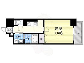 愛知県名古屋市西区花の木１丁目（賃貸マンション1K・4階・28.85㎡） その2