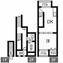 愛知県名古屋市中川区西日置２丁目（賃貸アパート1DK・1階・38.51㎡） その2