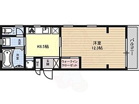 AZUR JOSAI  ｜ 愛知県名古屋市西区城西５丁目21番10号（賃貸マンション1DK・3階・43.60㎡） その2