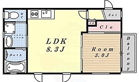 PrimeIV  ｜ 愛知県名古屋市中村区大秋町２丁目（賃貸アパート1LDK・2階・27.95㎡） その2