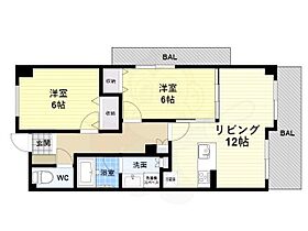 愛知県名古屋市中区大須３丁目（賃貸マンション2LDK・9階・57.78㎡） その2