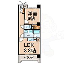 エクセレンス彩  ｜ 愛知県名古屋市西区中小田井４丁目285番（賃貸マンション1LDK・2階・39.49㎡） その2