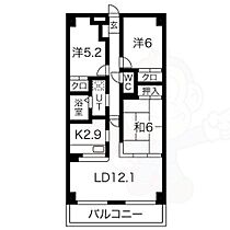 日本泉ビル  ｜ 岐阜県岐阜市加納清水町３丁目（賃貸マンション3LDK・6階・69.40㎡） その2