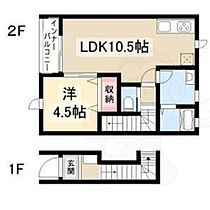 リーブルファイン日比津町3号棟  ｜ 愛知県名古屋市中村区日比津町１丁目（賃貸アパート1LDK・2階・45.12㎡） その2