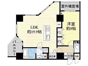 さくらHillsリバーサイドWEST  ｜ 愛知県名古屋市中村区那古野１丁目39番3号（賃貸マンション1LDK・10階・61.80㎡） その2