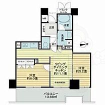 岐阜シティタワー43  ｜ 岐阜県岐阜市橋本町２丁目（賃貸マンション2LDK・18階・50.93㎡） その2