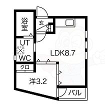 Tribute栄生  ｜ 愛知県名古屋市中村区栄生町（賃貸アパート1LDK・2階・27.14㎡） その2