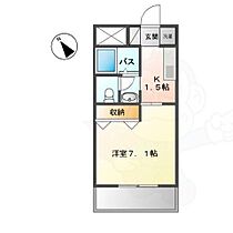 エクセレンス千原  ｜ 愛知県名古屋市中村区千原町4番12号（賃貸マンション1K・3階・24.84㎡） その2