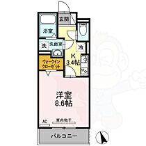 愛知県名古屋市中村区太閤１丁目（賃貸アパート1K・3階・29.64㎡） その2