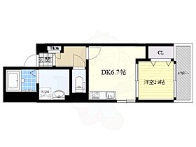 エテルノ幅下  ｜ 愛知県名古屋市西区幅下１丁目（賃貸マンション1DK・2階・29.17㎡） その2