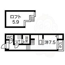 ARVITA  ｜ 愛知県名古屋市西区江向町５丁目（賃貸アパート1K・1階・22.26㎡） その2