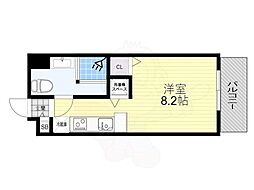 SKビルディング10 ワンルームの間取図画像