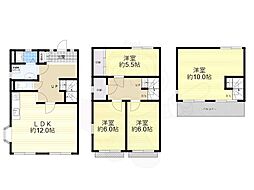 名古屋市営名城線 茶屋ヶ坂駅 徒歩7分の賃貸一戸建て 1階4LDKの間取り