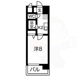 ヒルズ新栄 6階/-