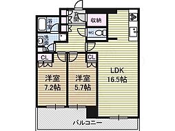ブリリアタワー名古屋グランスイート 8階