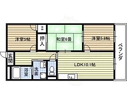 第二奥村ハイツ 2階/-