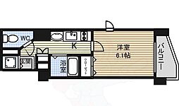 プレサンス鶴舞グリーンパーク 1Kの間取図画像