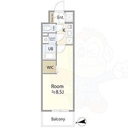 エスリード今池ルミナス 8階/-