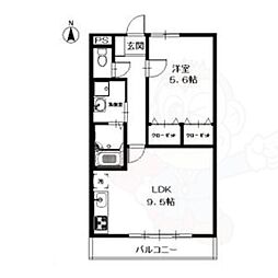 アンプルール リーブル 桜田 1階