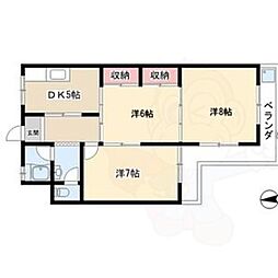 日ノ宮コーポラス 4階/-