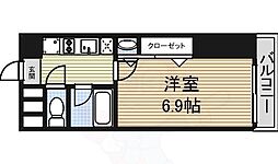 ベレーサ名駅ウエスト 1Kの間取図画像