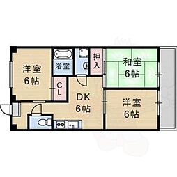 サンテラス森 4階/-
