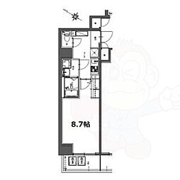 S-RESIDENCE神宮西駅前ascent 5階/-