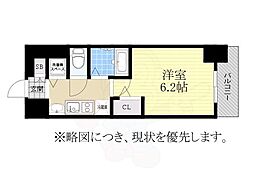 プレサンス名古屋STATIONビジュ 1Kの間取図画像