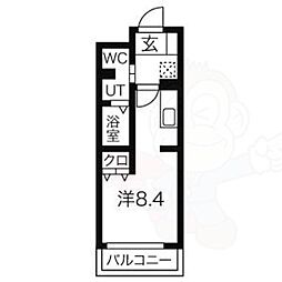 マリアロッソ天神山 1階/102