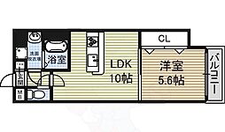 ブラストレジデンス 1LDKの間取図画像
