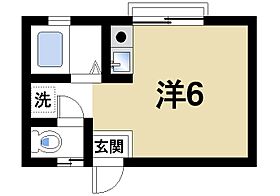 リバーサイドシングル  ｜ 奈良県生駒市東菜畑2丁目（賃貸アパート1R・1階・15.50㎡） その2