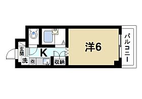 奈良県奈良市法蓮町（賃貸マンション1R・5階・18.70㎡） その2