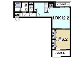 アプリコットIII  ｜ 奈良県奈良市杏町（賃貸アパート1LDK・3階・46.42㎡） その2