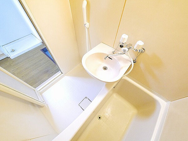 画像9:スペースが確保できる洗面所です