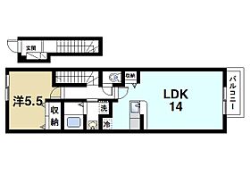 フローレンス　四条大路  ｜ 奈良県奈良市四条大路南町（賃貸アパート1LDK・2階・49.57㎡） その2