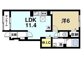 クレメント東九条A  ｜ 奈良県奈良市東九条町（賃貸アパート1LDK・1階・43.61㎡） その2