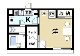 レオパレスエザーンス  ｜ 奈良県奈良市大安寺7丁目9-5（賃貸アパート1K・1階・19.03㎡） その2