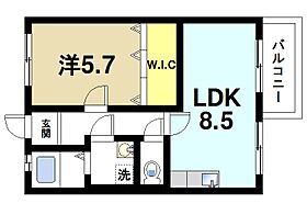 リバー・フォレスト  ｜ 奈良県奈良市中山町（賃貸マンション1LDK・2階・40.00㎡） その2