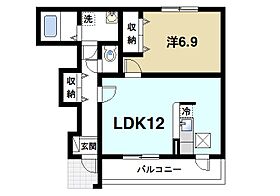 バンジャール  ｜ 奈良県奈良市中町（賃貸アパート1LDK・1階・45.12㎡） その2